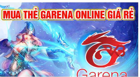 Mua thẻ Garena online giá rẻ trong tháng 7/2023